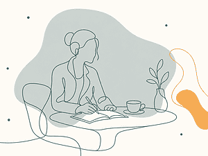 Illustration of a cosmetic surgery consultation, Brisbane Cosmetic Clinic